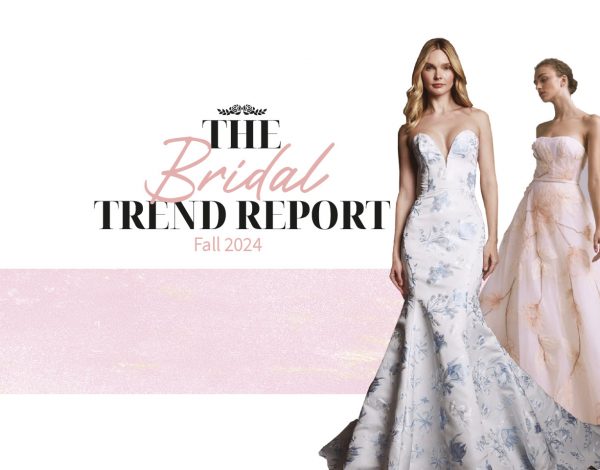 The Bridal Trend Report Fall 2024 | Οι blush pink και baby blue αποχρώσεις κυριαρχούν στα νυφικά της σεζόν