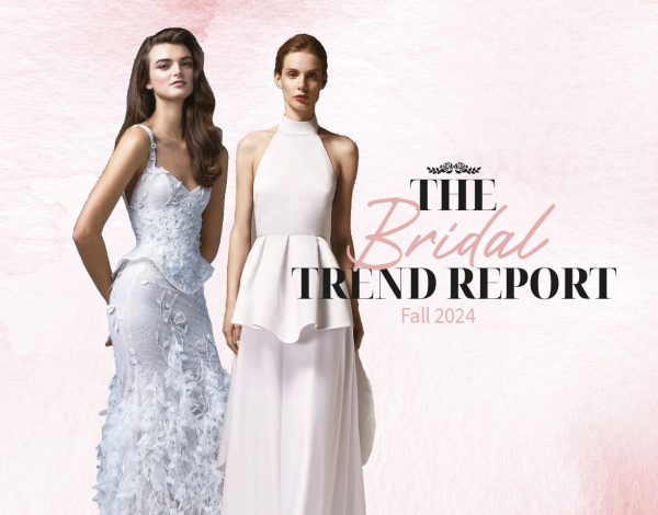 The Bridal Trend Report Fall 2024 | Drop waist νυφικά με χαμηλή μέση για ένα retro bridal look