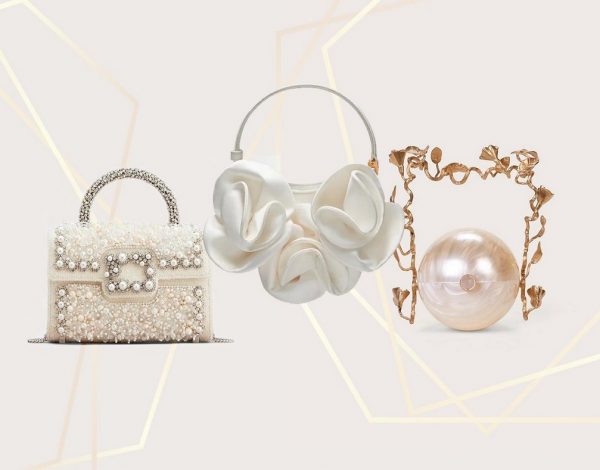 10 iconic νυφικά clutch bags για να απογειώσετε το bridal look