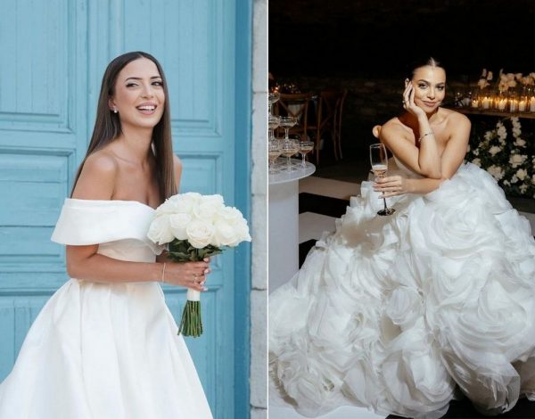 Real Primalicia Brides | 2 υπέρκομψες νύφες παραδίδουν μαθήματα στιλ με τα παραμυθένια νυφικά τους